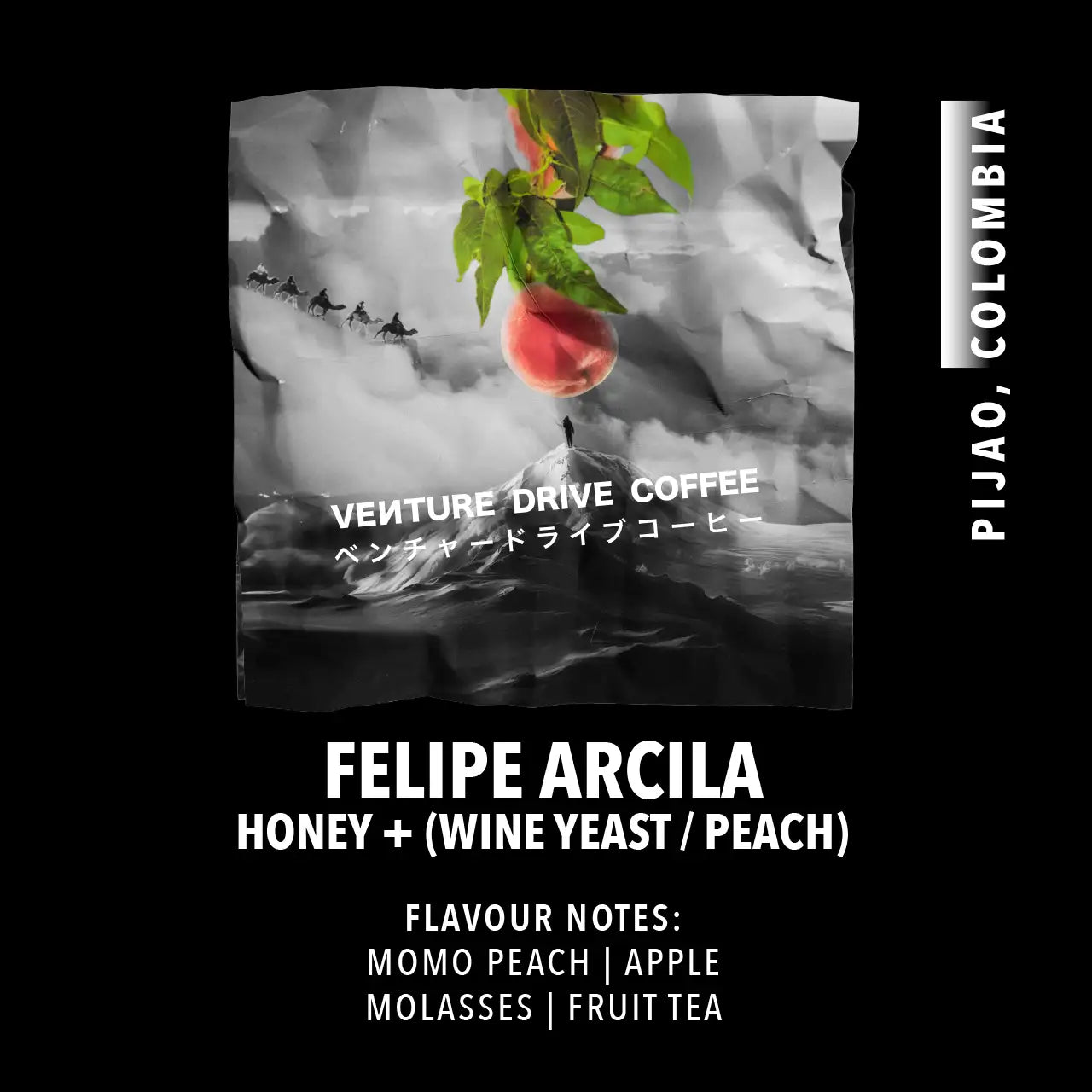 Felipe Arcila Honey + Wine Yeast / Peach (Colombia)